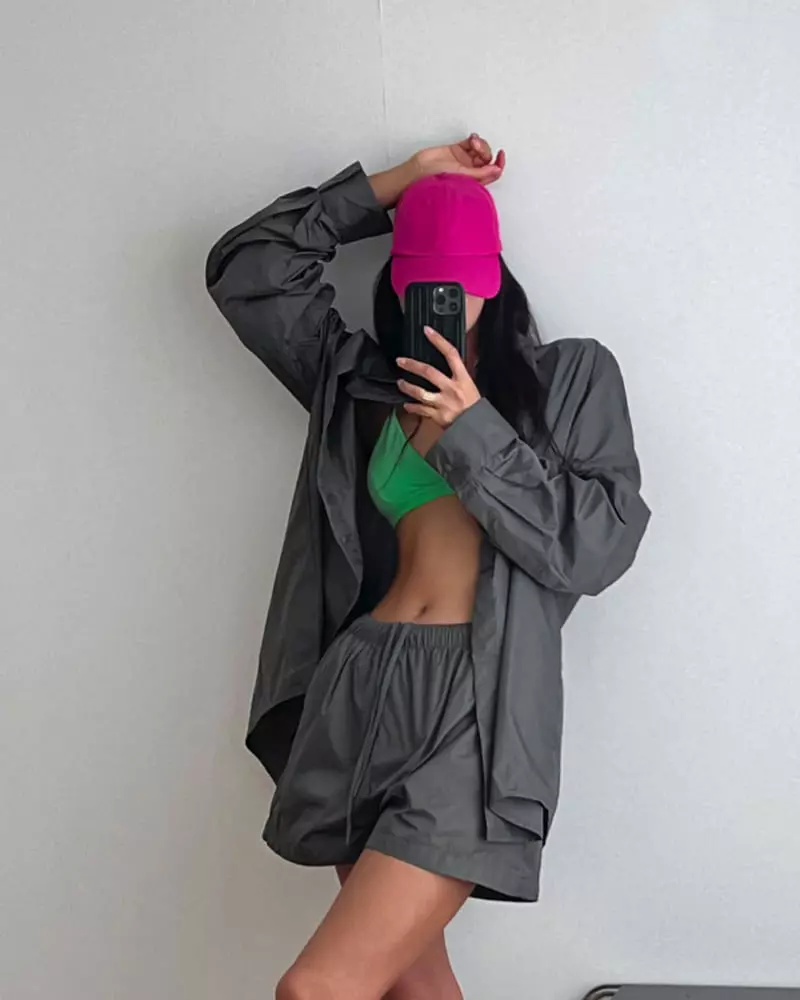 Paper Moon - Korean Women Fashion - #womensfashion - Nylon Shorts - 10