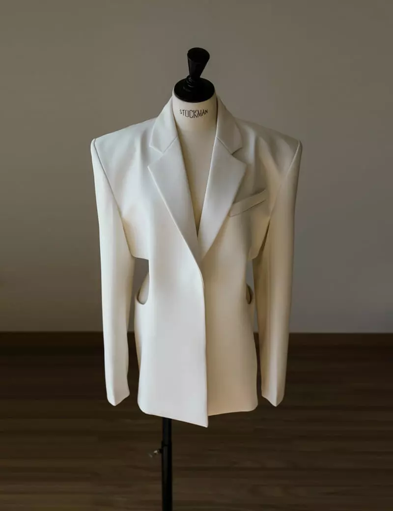 Paper Moon - Korean Women Fashion - #womensfashion - Square Minimal Jacket - 11