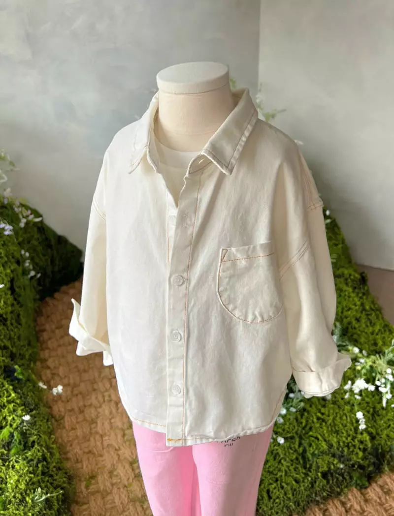 Paper Studios - Korean Children Fashion - #childofig - Pocket Shirt
