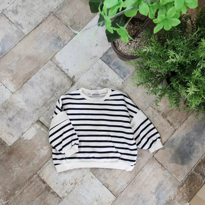 Paper Studios - Korean Children Fashion - #kidsshorts - Kangaroo Sweatshirt - 2