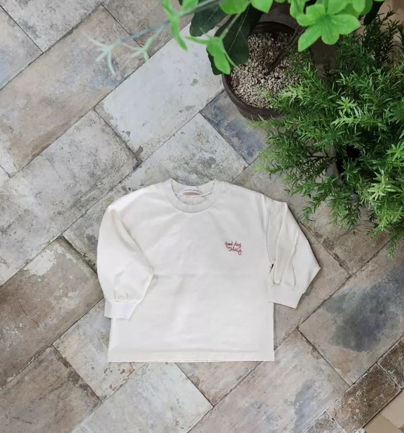 Paper Studios - Korean Children Fashion - #toddlerclothing - Good Day Tee - 2