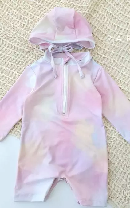 Party Kids - Korean Baby Fashion - #babyboutiqueclothing - Bobos Rashguard Hat Set - 5