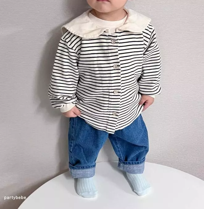 Party Kids - Korean Baby Fashion - #babyfashion - Tom Sailot Cardigan - 3