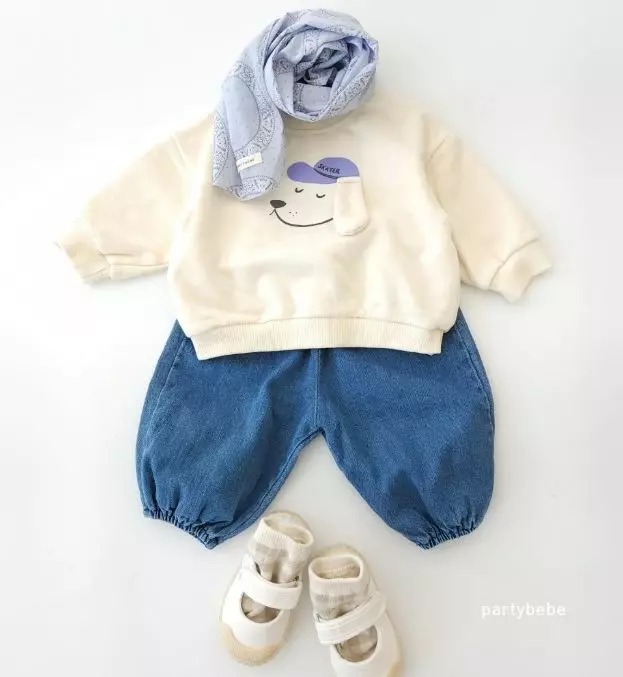 Party Kids - Korean Baby Fashion - #babyfashion - Spring Picnic Muffler - 10