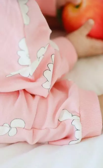 Party Kids - Korean Baby Fashion - #babyfever - Cloud Top Bottom Set - 2