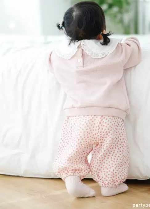 Party Kids - Korean Baby Fashion - #babygirlfashion - Cherry Ble Sweatshirt - 2