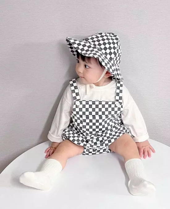 Party Kids - Korean Baby Fashion - #babygirlfashion - Bans Dungarees Bodysuit - 9