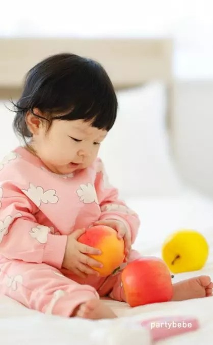 Party Kids - Korean Baby Fashion - #babyoninstagram - Cloud Top Bottom Set - 5