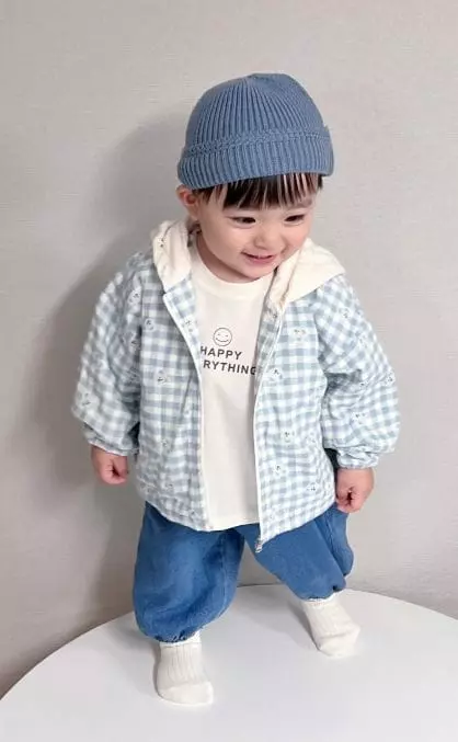 Party Kids - Korean Baby Fashion - #babylifestyle - Bear Hoody Jumper - 4