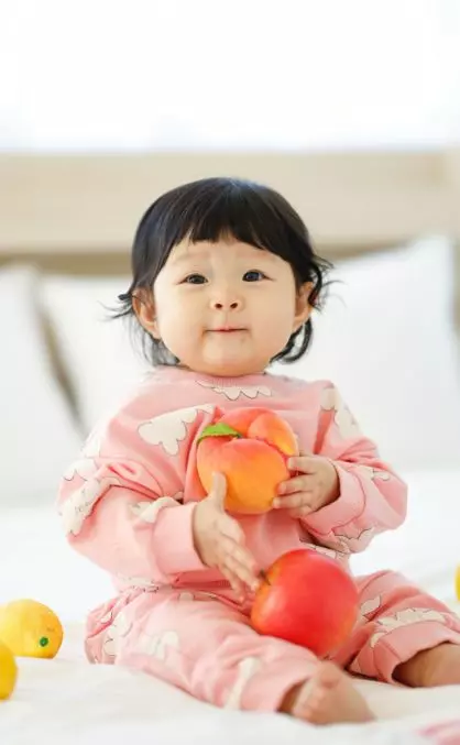 Party Kids - Korean Baby Fashion - #babyoutfit - Cloud Top Bottom Set - 7