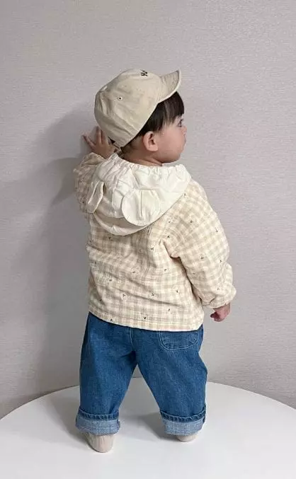Party Kids - Korean Baby Fashion - #babyoutfit - Bear Hoody Jumper - 6