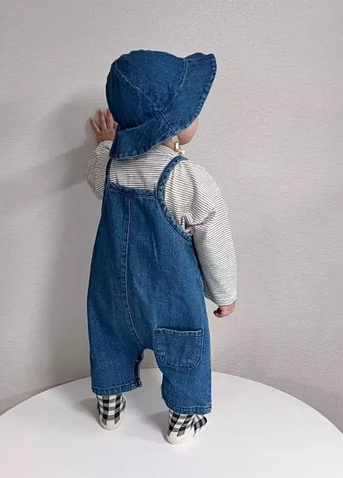Party Kids - Korean Baby Fashion - #onlinebabyboutique - Bonbon Overalls - 5