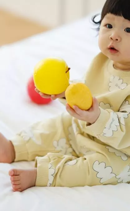 Party Kids - Korean Baby Fashion - #onlinebabyboutique - Cloud Top Bottom Set - 10