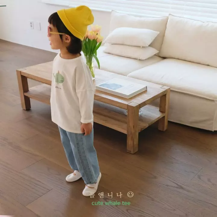 Paul & Nina - Korean Children Fashion - #Kfashion4kids - Double Wide Jeans - 5