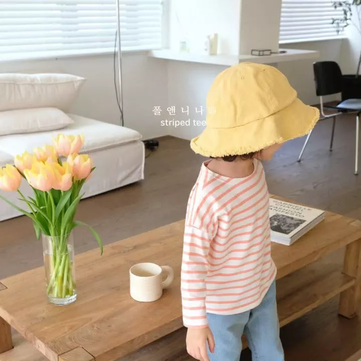 Paul & Nina - Korean Children Fashion - #childrensboutique - Just Pretty Stirpes Tee - 5
