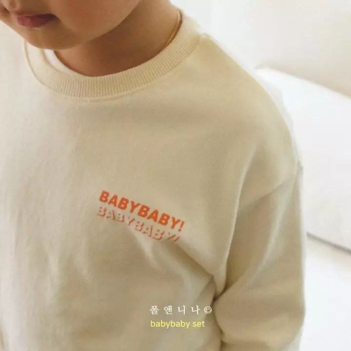 Paul & Nina - Korean Children Fashion - #fashionkids - Baby Top Bottom Set - 10