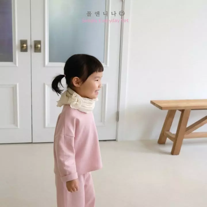 Paul & Nina - Korean Children Fashion - #kidzfashiontrend - Simply Everyday Top Bottom Set - 6