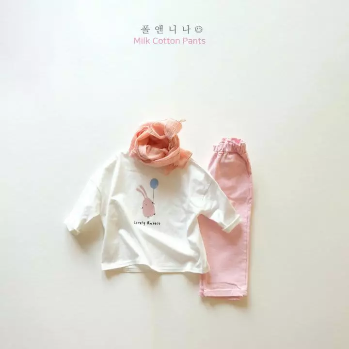Paul & Nina - Korean Children Fashion - #minifashionista - Milk Pants - 2