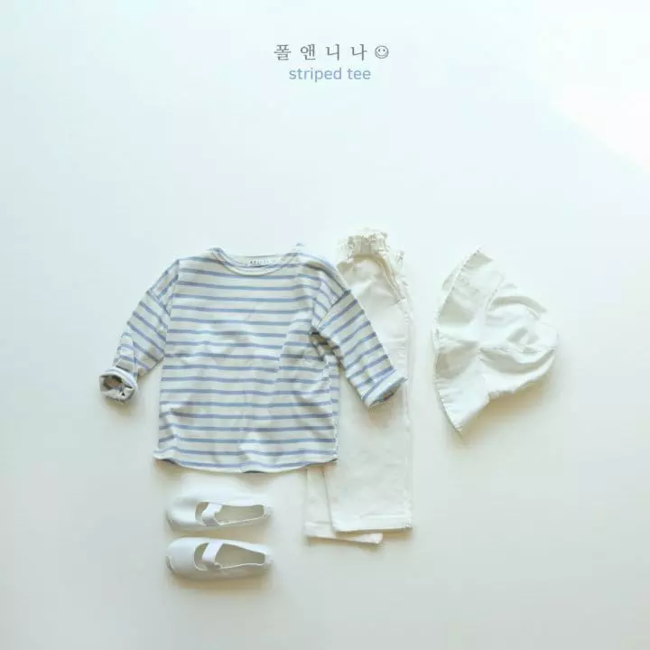 Paul & Nina - Korean Children Fashion - #stylishchildhood - Just Pretty Stirpes Tee - 3