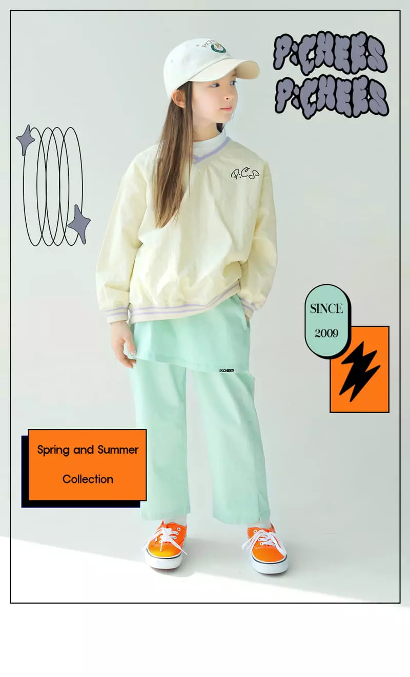 Peach-Cream - Korean Junior Fashion - #childrensboutique - Linne Pants