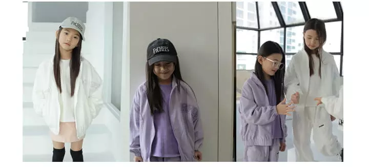 Peach-Cream - Korean Junior Fashion - #fashionkids - Trobe Windbreaker - 2