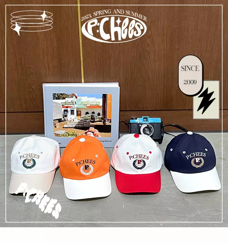 Peach-Cream - Korean Junior Fashion - #magicofchildhood - Mayge Twotone Ball Cap