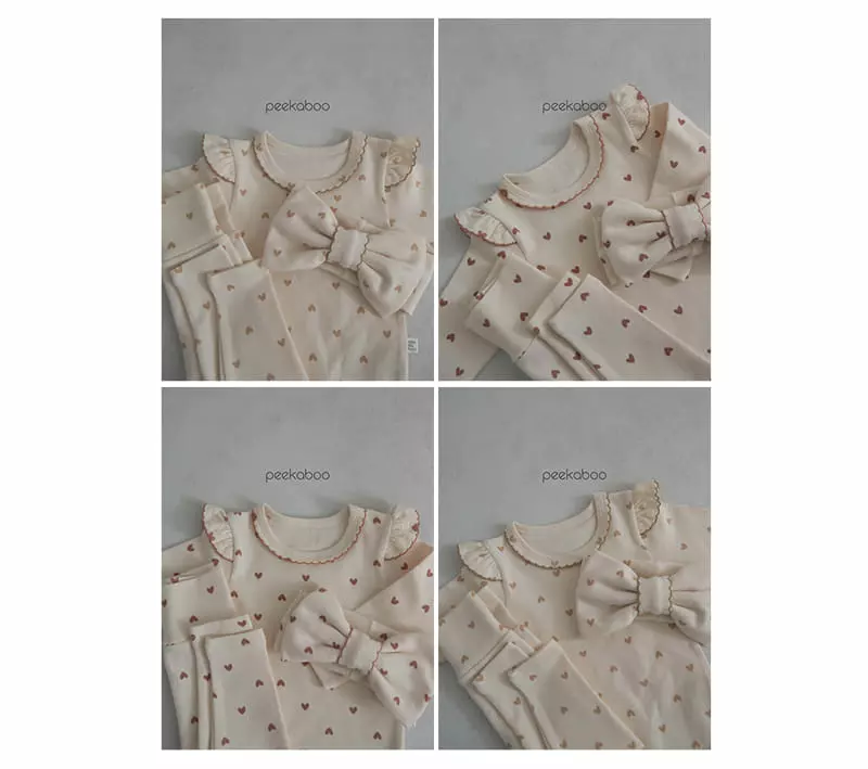 Peekaboo - Korean Baby Fashion - #babygirlfashion - R Cong Bodysuit Set - 5
