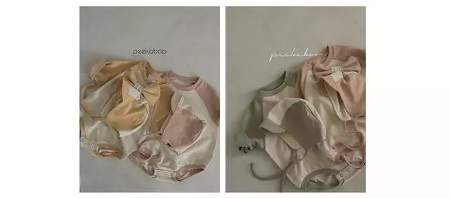 Peekaboo - Korean Baby Fashion - #babygirlfashion - Jumping Ribbon Bonnet - 3