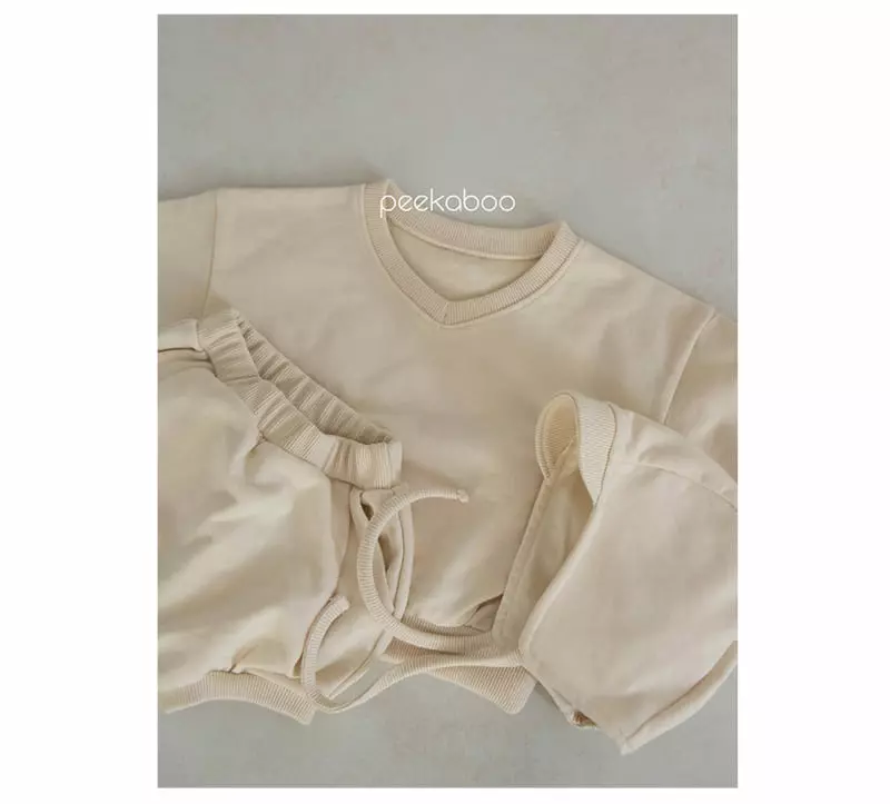 Peekaboo - Korean Baby Fashion - #babygirlfashion - V Baby Set - 4