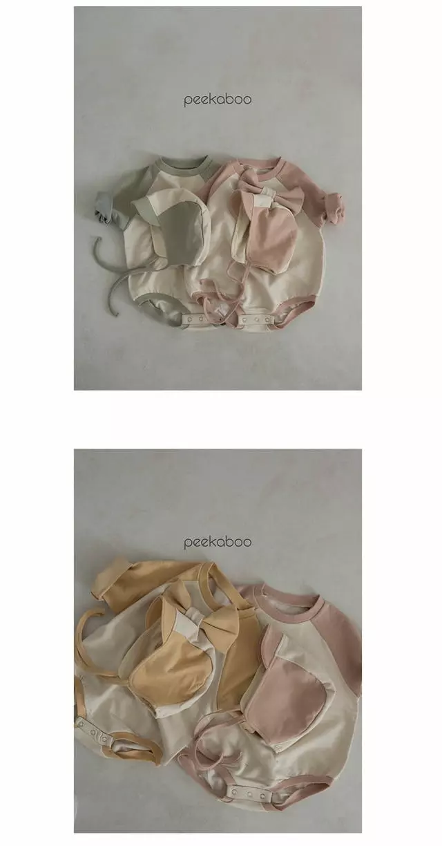 Peekaboo - Korean Baby Fashion - #babylifestyle - Jumping Bonnet - 3