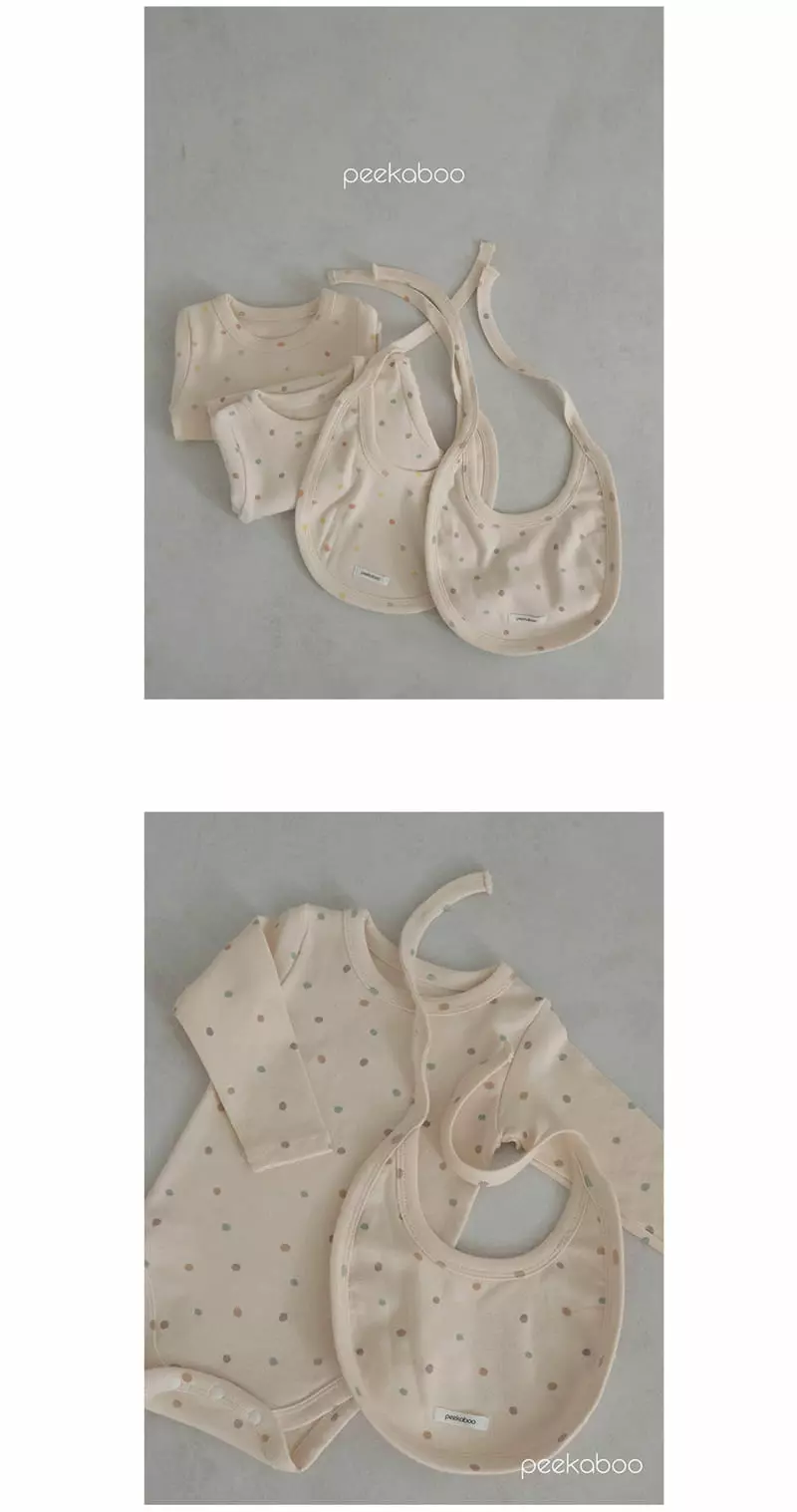 Peekaboo - Korean Baby Fashion - #babywear - Tok Bodysuit Set - 4