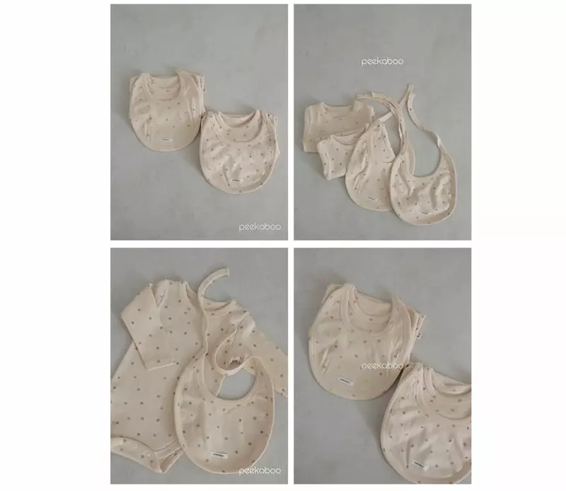 Peekaboo - Korean Baby Fashion - #onlinebabyshop - Tok Bib - 3