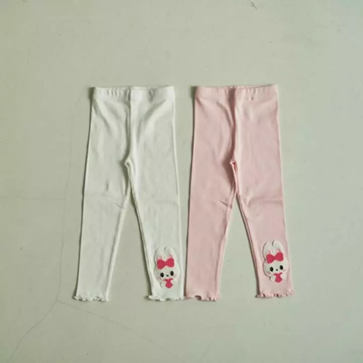 Pepper Mint - Korean Children Fashion - #prettylittlegirls - Heart Rabbit Pants