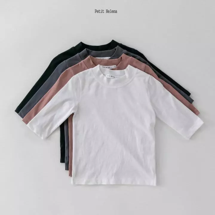 Petit Helena - Korean Children Fashion - #littlefashionista - High Beck Tee - 8