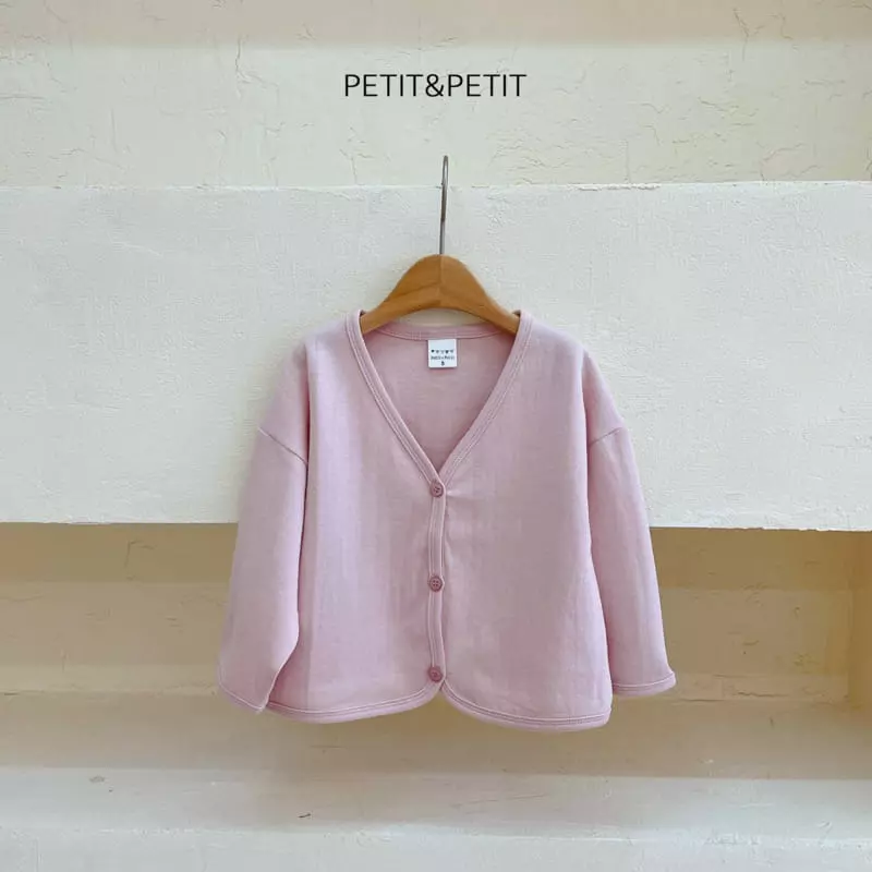 Petit & Petit - Korean Children Fashion - #childofig - Piping Cardigan - 2