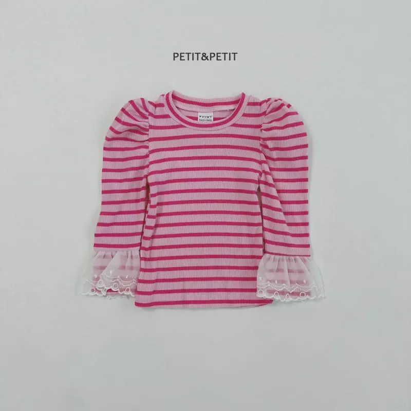 Petit & Petit - Korean Children Fashion - #childofig - Juicy Lace Tee - 11