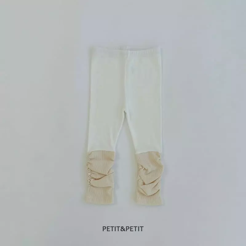 Petit & Petit - Korean Children Fashion - #childofig - Rib Toshi Leggings - 3