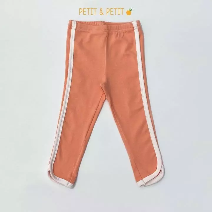 Petit & Petit - Korean Children Fashion - #childofig - Piping Leggings - 2