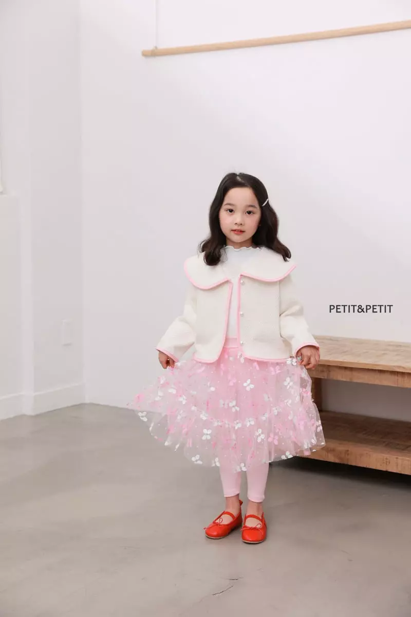 Petit & Petit - Korean Children Fashion - #childrensboutique - Butterfly Sha Skirt Leggings - 7
