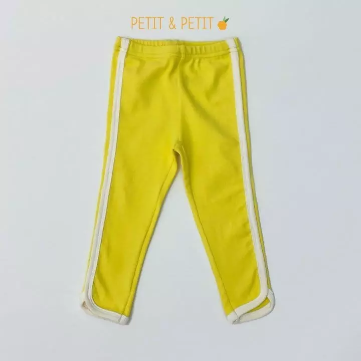 Petit & Petit - Korean Children Fashion - #childofig - Piping Leggings - 4