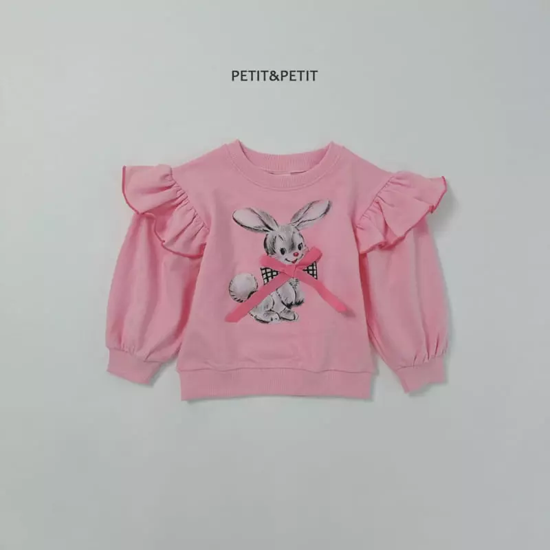 Petit & Petit - Korean Children Fashion - #designkidswear - Ribbon Rabbit Swaetshirt - 11
