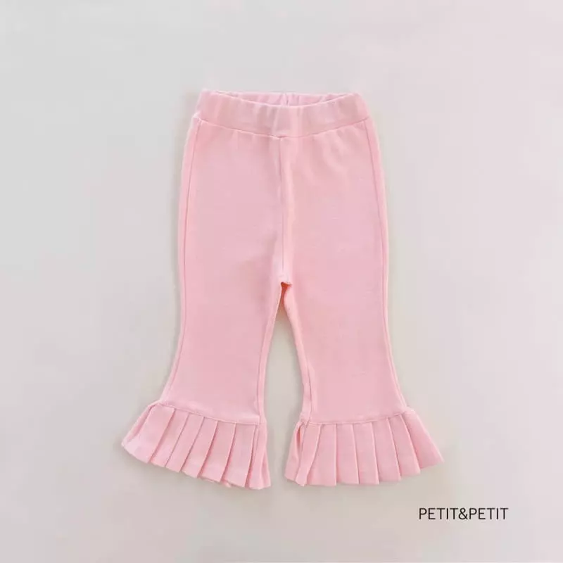 Petit & Petit - Korean Children Fashion - #designkidswear - Wrinkle Pants - 3