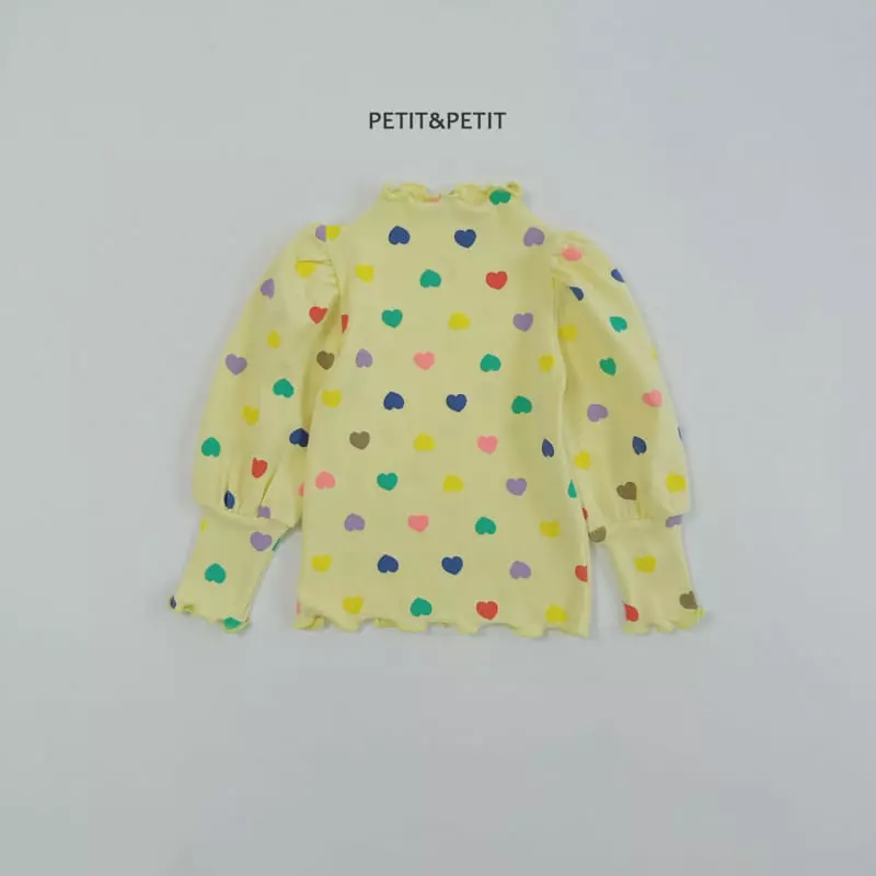 Petit & Petit - Korean Children Fashion - #discoveringself - Cuty Heart Tee - 3