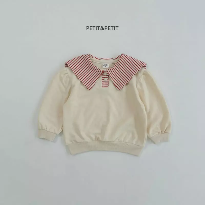 Petit & Petit - Korean Children Fashion - #kidsshorts - Lucy Color Sweatshirt - 12