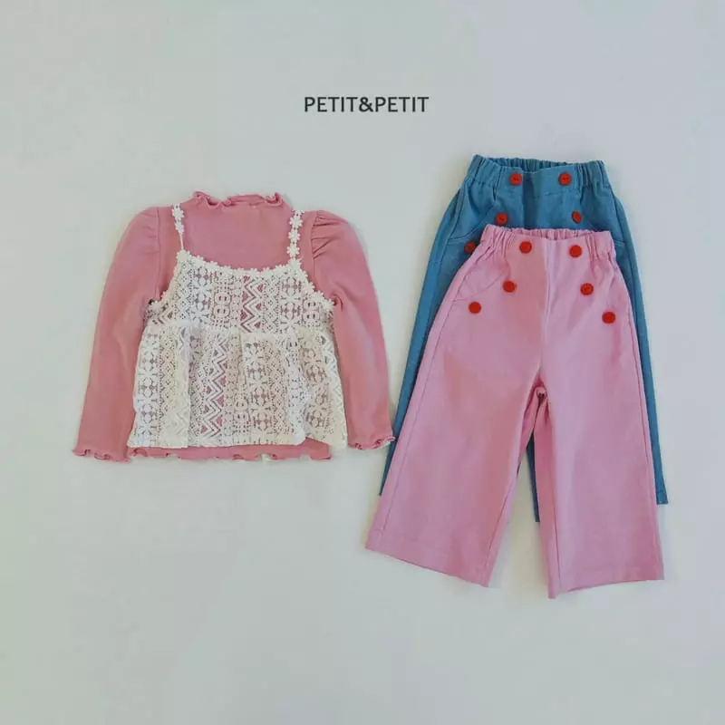 Petit & Petit - Korean Children Fashion - #kidsstore - Lace Bustier - 8