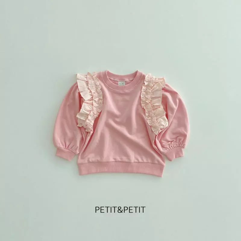 Petit & Petit - Korean Children Fashion - #kidsstore - Frill Sweatshirt