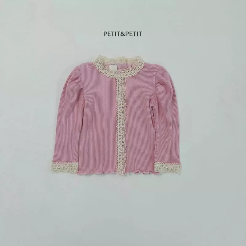 Petit & Petit - Korean Children Fashion - #kidsstore - Benny Lace Tee - 5
