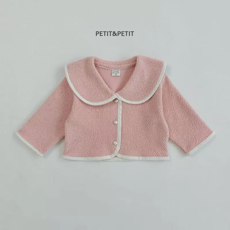 Petit & Petit - Korean Children Fashion - #kidzfashiontrend - Coco Collar Jacket - 11
