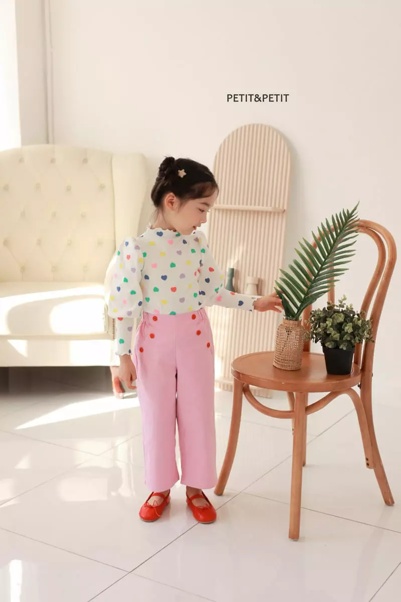 Petit & Petit - Korean Children Fashion - #kidzfashiontrend - Cuty Heart Tee - 7