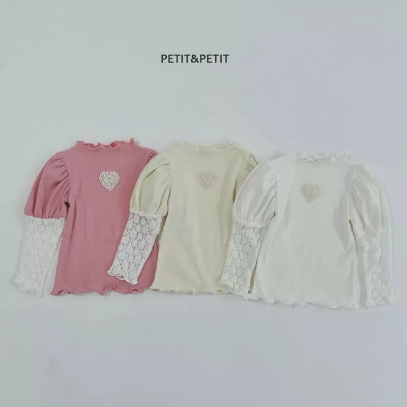 Petit & Petit - Korean Children Fashion - #magicofchildhood - Motive Lace Tee - 11